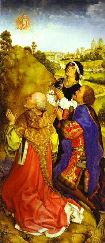 Rogier van der Weyden Middelburg Altarpiece  eq oil painting picture